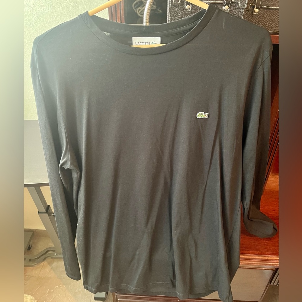 Lacoste Men’s Shirt Long Sleeve Size M